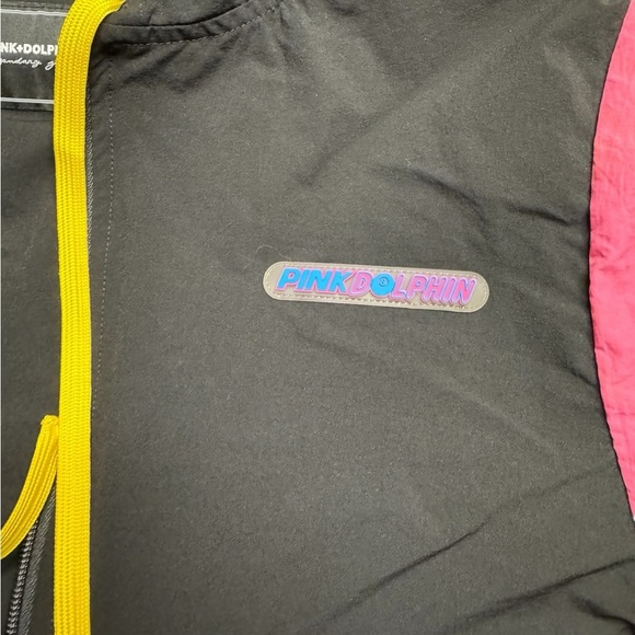 ⚡ Pink Dolphin Hollywave Multicolor Windbreaker Jacket XXL ⚡ - Picture 3 of 5